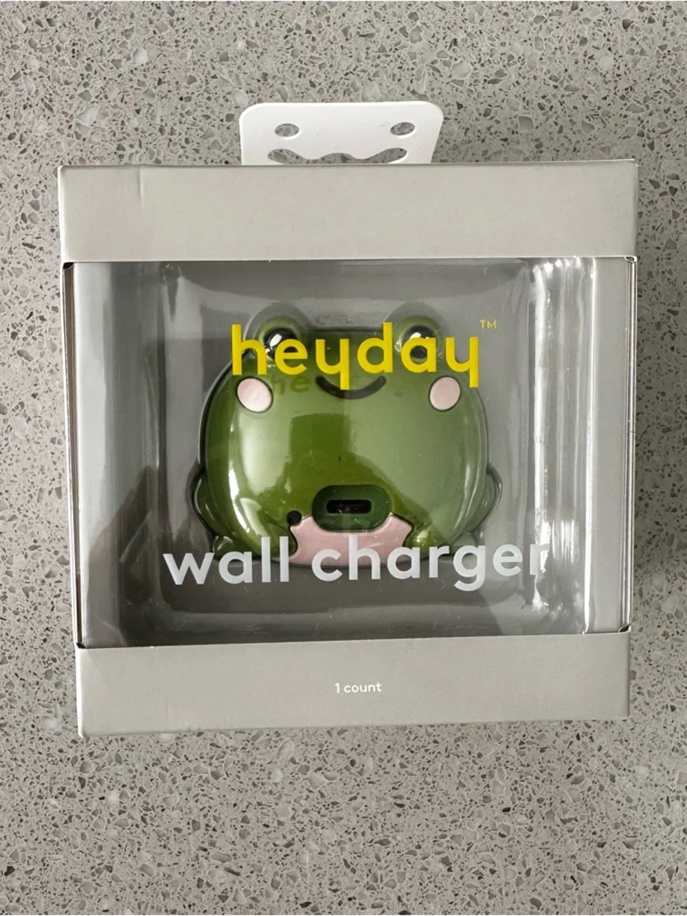 heyday Single Port USB-C Wall Charger